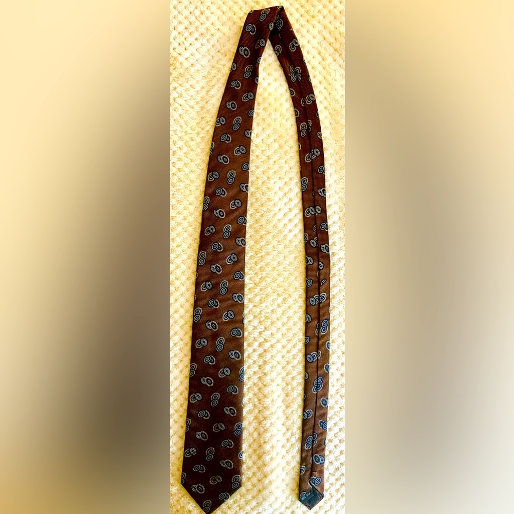 Men’s Vintage “Zianetti Italian Silk Collection” Tie